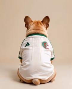 Algeria Home Jersey for Dog — Collector Supporter Edition