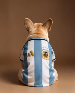 Argentina Home Jersey for Dog — Collector Supporter Edition