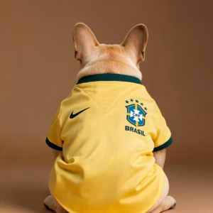 Brazil jersey for dog