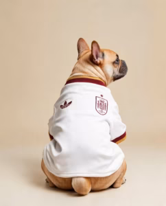 Spain Away Jersey for Dog — Collector Supporter Edition