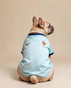 France Away Jersey for Dog — Collector Supporter Edition