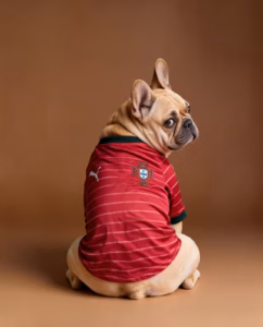 Portugal Home Jersey for Dog — Collector Supporter Edition